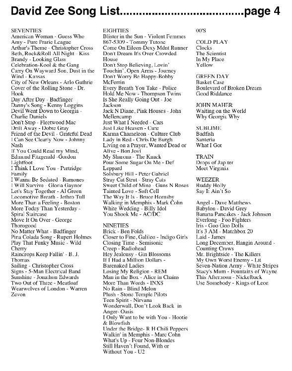 DZsonglist4